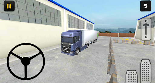 Truck Parking Simulator ۳D: Factory - عکس بازی موبایلی اندروید