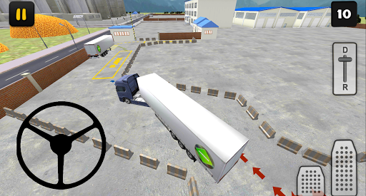 Truck Parking Simulator ۳D: Factory - عکس بازی موبایلی اندروید