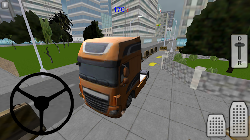 Truck Simulator 3D - Gameplay image of android game