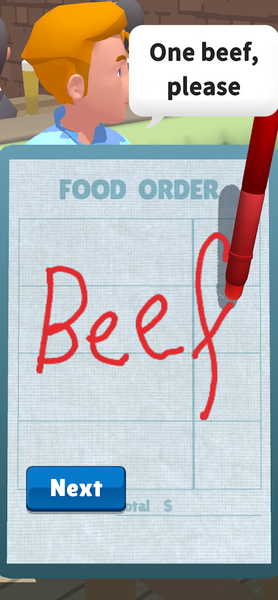 Order please! -Draw&Story game - Gameplay image of android game