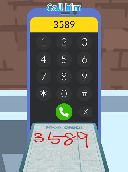 Order please! -Draw&Story game - Gameplay image of android game