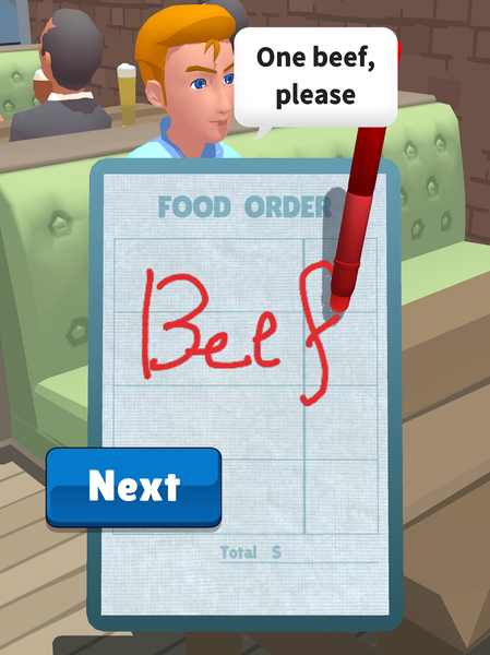 Order please! -Draw&Story game - Gameplay image of android game
