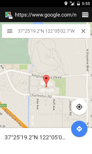 Share Location - Image screenshot of android app