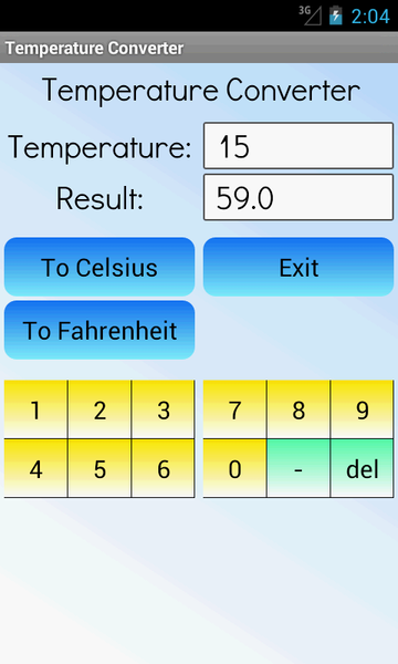 Temperature Converter Pro - Image screenshot of android app