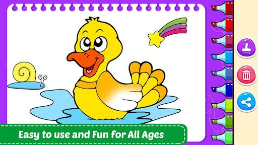 Toddler Coloring Book for Kids - عکس بازی موبایلی اندروید