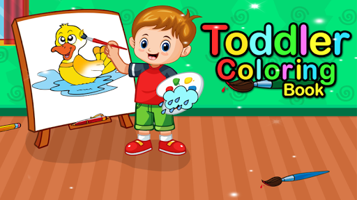 Toddler Coloring Book for Kids - Gameplay image of android game