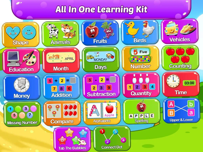 Preschool Learning Games - عکس بازی موبایلی اندروید