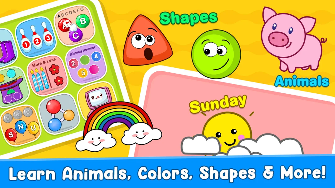 Baby Phone Games for Kids 2+ - عکس برنامه موبایلی اندروید