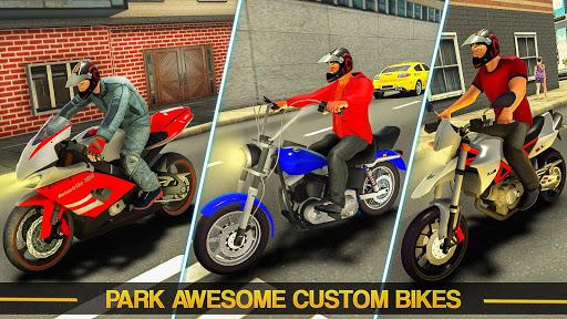 US Motorcycle Parking Off Road Driving Games - عکس بازی موبایلی اندروید