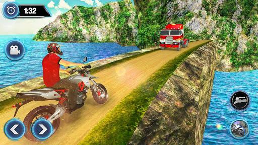 US Motorcycle Parking Off Road Driving Games - عکس بازی موبایلی اندروید