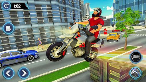 US Motorcycle Parking Off Road Driving Games - عکس بازی موبایلی اندروید