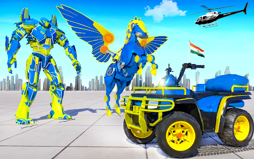 Fly Horse Robot ATV Quad Bike - Image screenshot of android app