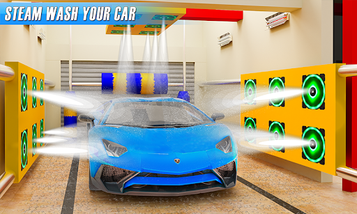 Gas Station Car Mechanic Sim - Gameplay image of android game