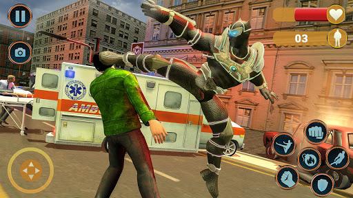 Panther Robot Police Car Games - عکس بازی موبایلی اندروید