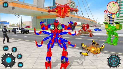Spider Robot Car Transform War - عکس بازی موبایلی اندروید