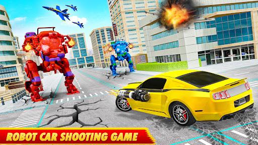 Wild Tiger Robot Car Game - Image screenshot of android app
