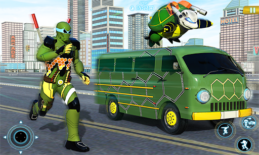 Turtle Robot Car Robot Games - عکس برنامه موبایلی اندروید