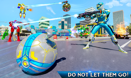 Snow Ball Robot Bike Games - عکس برنامه موبایلی اندروید