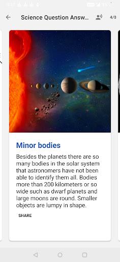 Science Questions Answers - Image screenshot of android app