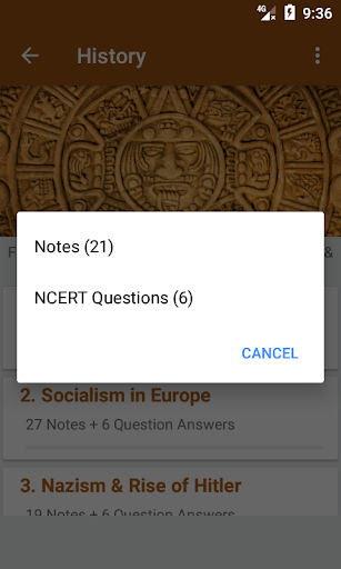 Social Science Class 9 - Image screenshot of android app