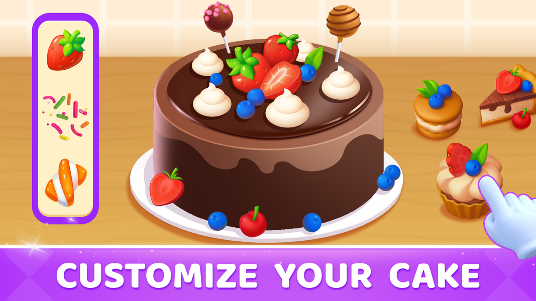 Cake Maker: DIY Cooking Games - Gameplay image of android game