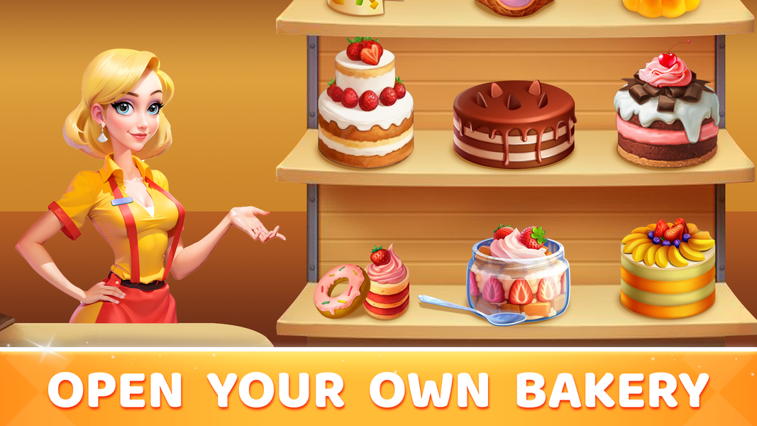 Cake Maker: Diy Cooking Games - Gameplay image of android game