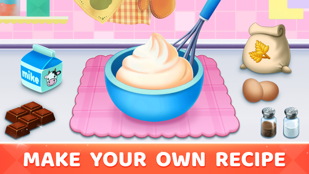 Cake Maker: DIY Cooking Games - Gameplay image of android game