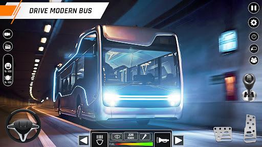 offroad Bus Simulator 3D Games - Gameplay image of android game
