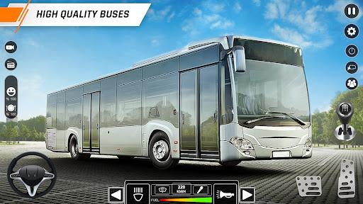 offroad Bus Simulator 3D Games - Gameplay image of android game