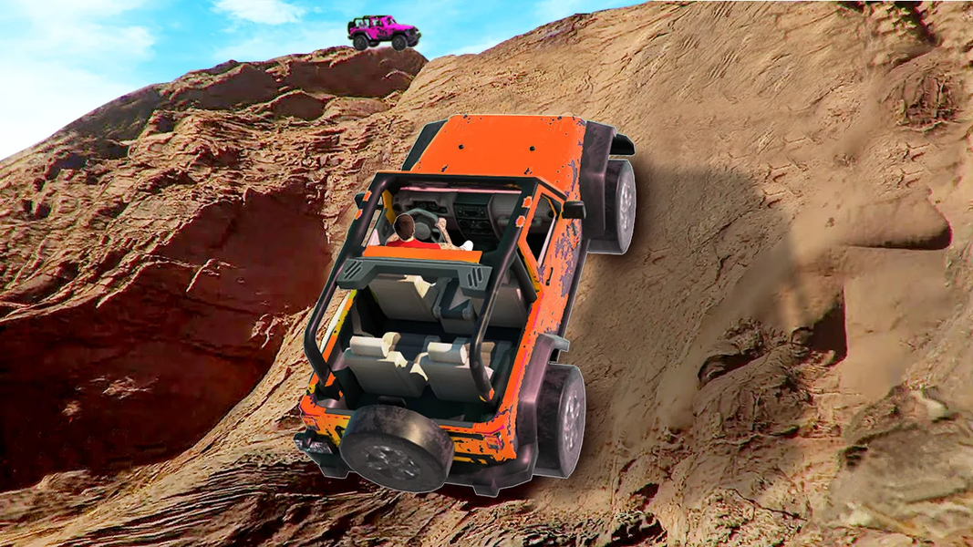 jeep games ۴x۴ off road car ۳d - عکس بازی موبایلی اندروید