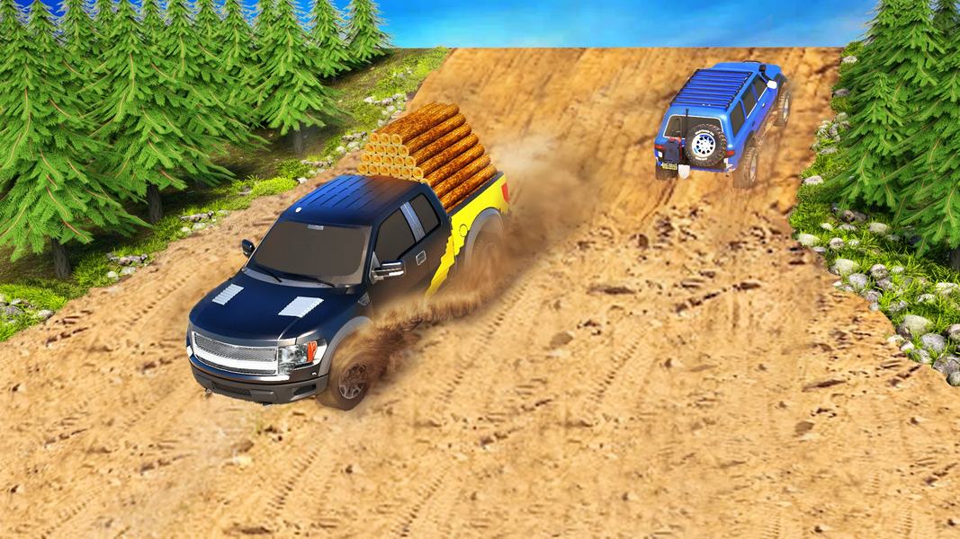 jeep games ۴x۴ off road car ۳d - عکس بازی موبایلی اندروید