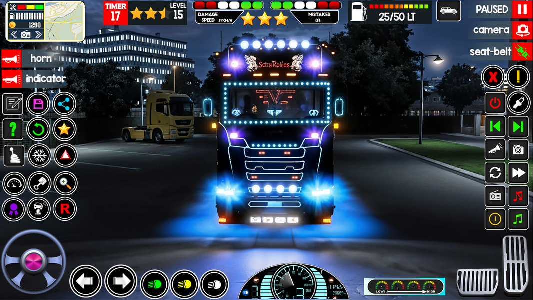 Euro Truck ۳D - US Truck Games - عکس بازی موبایلی اندروید