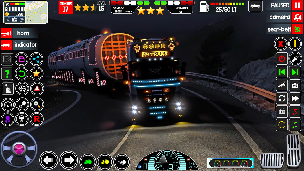 Euro Truck ۳D - US Truck Games - عکس بازی موبایلی اندروید