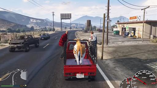 Animal Cargo Truck Transport - Gameplay image of android game