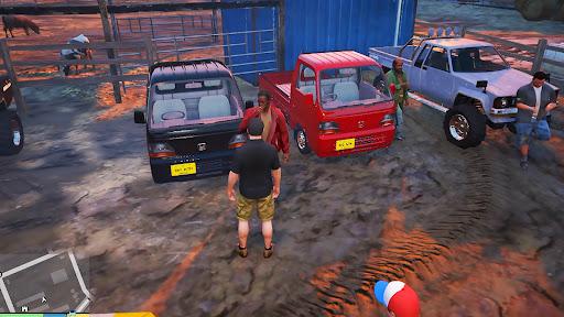 Animal Cargo Truck Transport - Gameplay image of android game