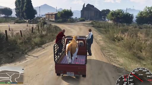 Animal Cargo Truck Transport - Gameplay image of android game