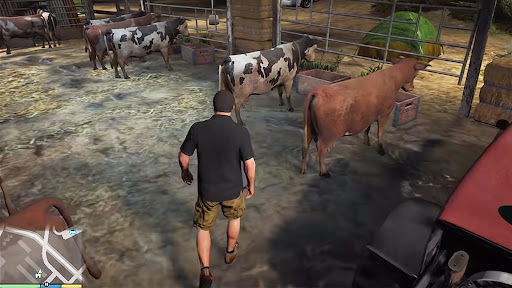Animal Cargo Truck Transport - Gameplay image of android game