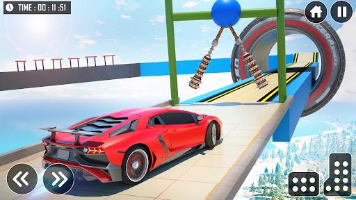 Car Stunt Races 3D: Mega Ramps - Gameplay image of android game