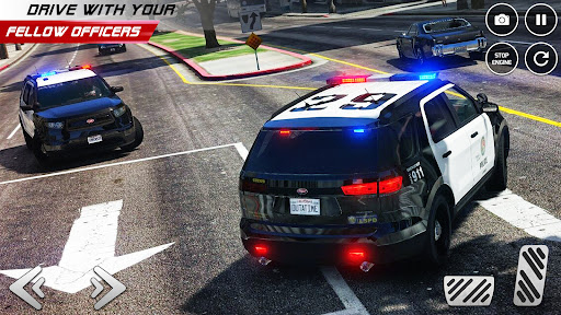 US Police Car Chase: Car Games - Image screenshot of android app