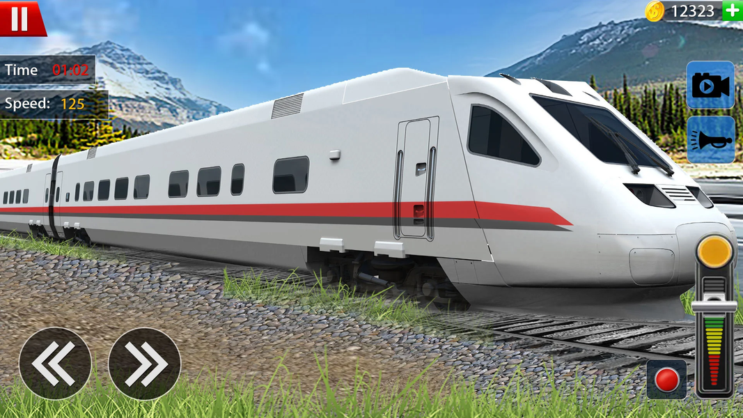 Train Simulator Train Games - Gameplay image of android game