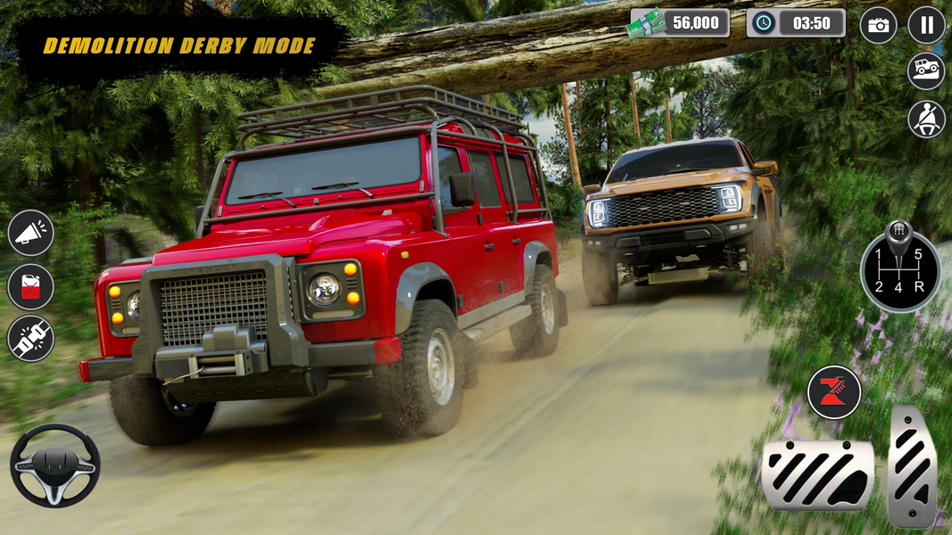 Real SUV 4x4 Offroad Simulator - Gameplay image of android game