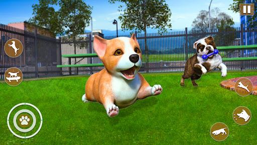 Virtual Pet Puppy Simulator - Gameplay image of android game