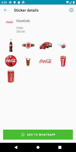 Food Stickers - Image screenshot of android app