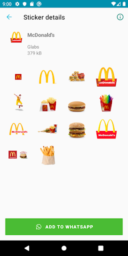 Food Stickers - Image screenshot of android app