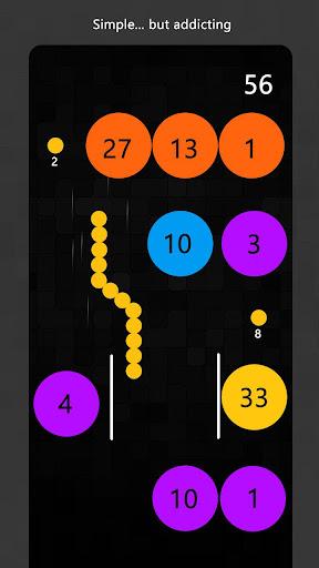 Snake V/s Circle - Gameplay image of android game