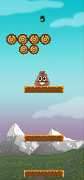 Poo Jump - Happy Poop Game - عکس بازی موبایلی اندروید