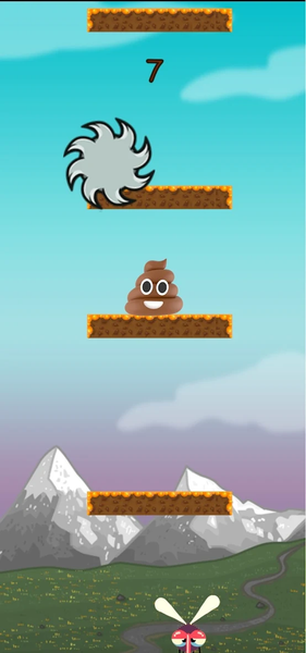 Poo Jump - Happy Poop Game - عکس بازی موبایلی اندروید
