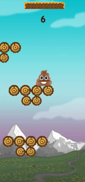 Poo Jump - Happy Poop Game - عکس بازی موبایلی اندروید