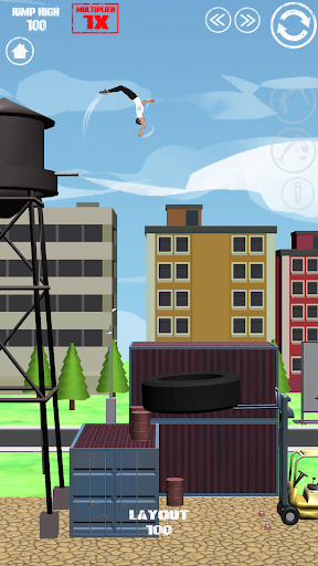 SWAGFLIP - Parkour Origins - Gameplay image of android game