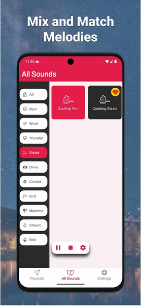 GladNap – Calming Noise - Image screenshot of android app